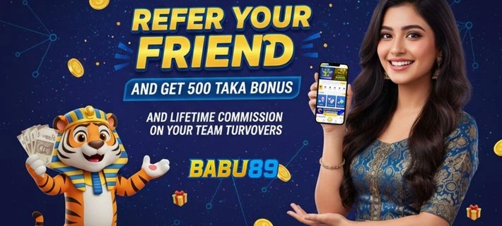 Referral program - Earn money by referring friends to Babu89